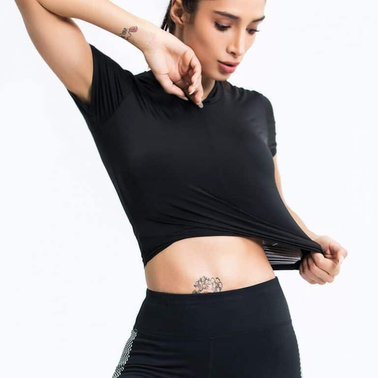 Black short sleeve crop top wholesale - Home - Wholesale Fitness Clothing Manufacturer