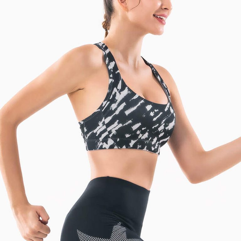 Custom Black and white sports bra - Home - Wholesale Fitness Clothing Manufacturer