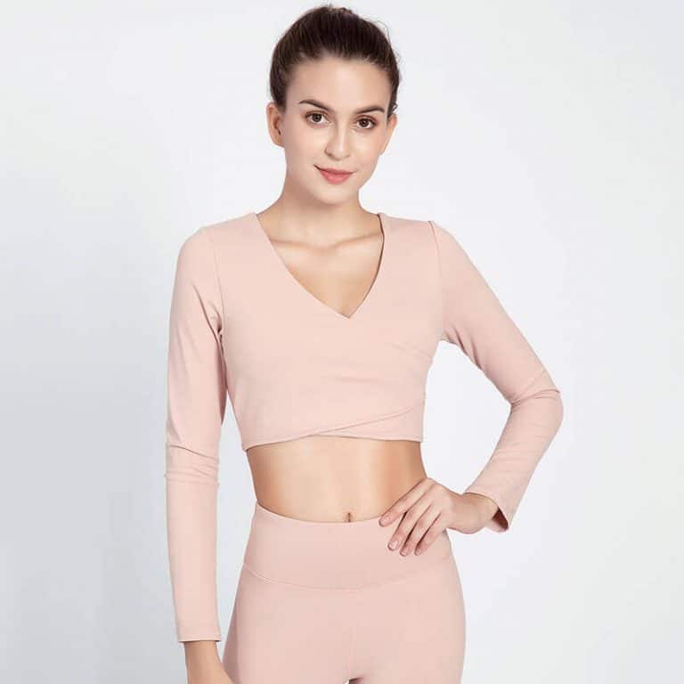 Light pink crop tops wholesale supplier - Home - Wholesale Fitness Clothing Manufacturer