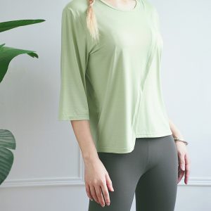 Womens Plus Size Yoga T-Shirts Wholesale1