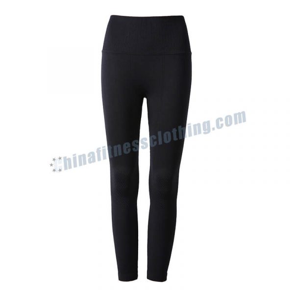 black gym leggings wholesale - Mallas de gimnasia negras Fabricantes - Wholesale Fitness Clothing Manufacturer