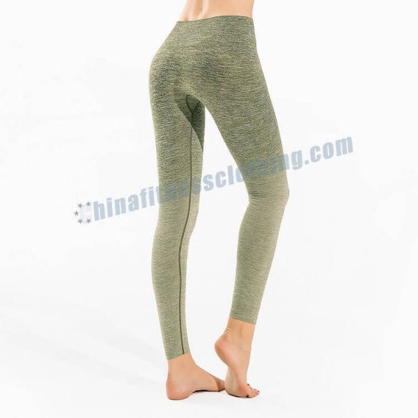 custom green ombre leggings manufacturer - Leggings Ombre Verdes - Wholesale Fitness Clothing Manufacturer