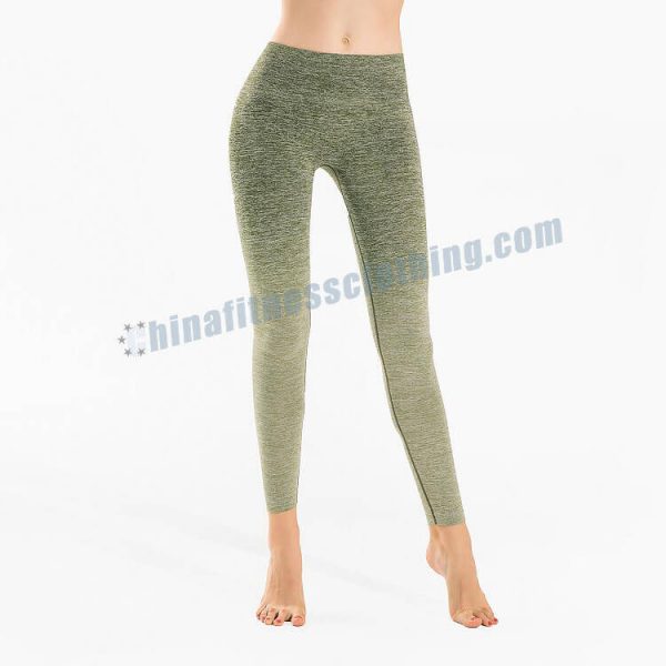 custom green ombre leggings wholesale - Grüne Ombre Leggings - Wholesale Fitness Clothing Manufacturer