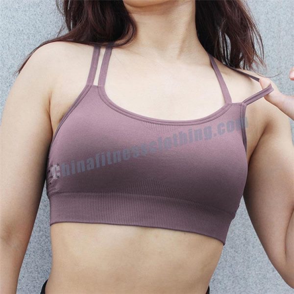 custom thin strap sports bra - Thin Strap Sports Bra - Custom Fitness Apparel Manufacturer