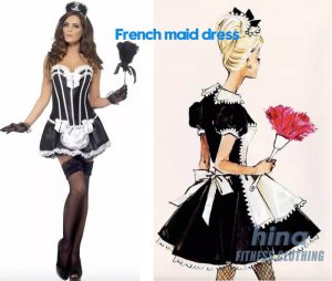 french maid dress - The History of Underwear - Custom Fitness Apparel Manufacturer