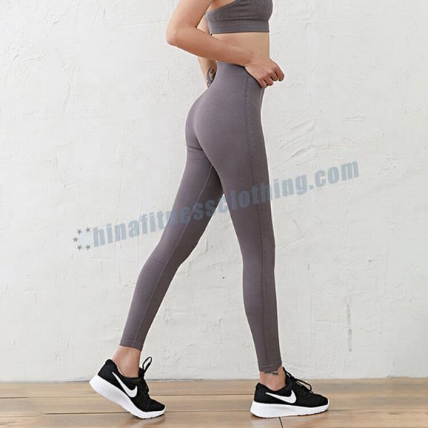 gray workout leggings wholesale - Leggings d'entraînement gris Wholesale - Wholesale Fitness Clothing Manufacturer