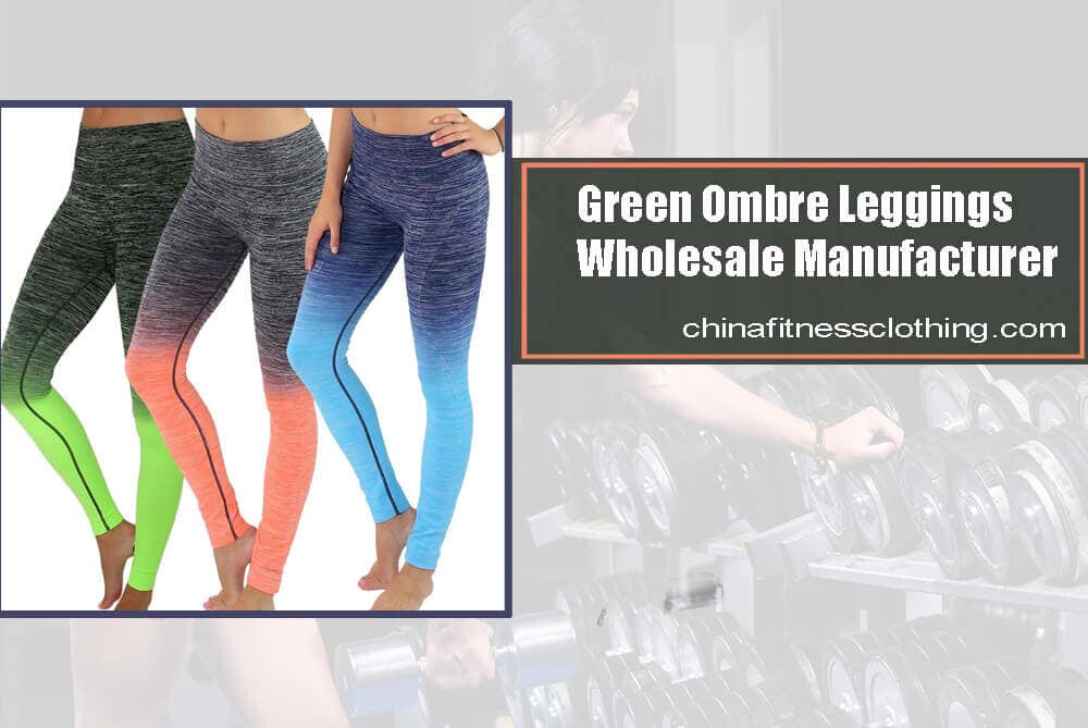 Green Ombre Leggings
