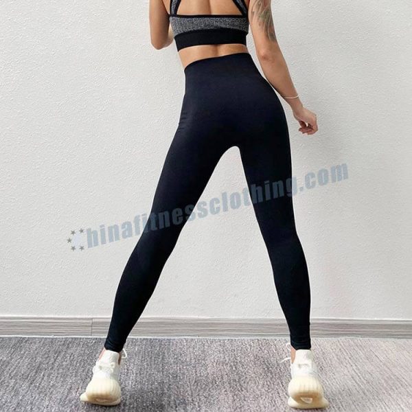 wholesale seamless yoga leggings - Seamless yoga leggings manufacturer - Custom Fitness Apparel Manufacturer