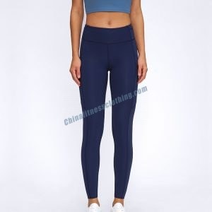 Dark Blue Workout Pants Wholesale