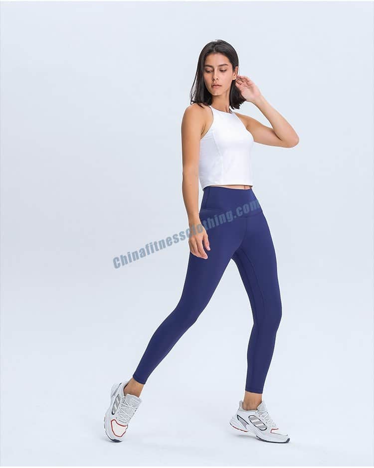Buy China Wholesale Wholesale Super Soft Double Brushed Milk Silk 92  Polyester 8 Spandex Leggings For Women & High Waist Yoga Pants $5