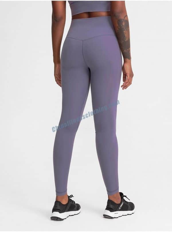 Purple Athletic Leggings Wholesale