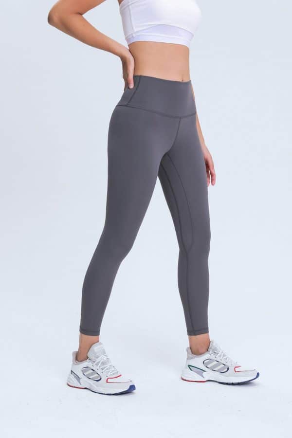 Yoga Pants Grey Wholesale3 scaled - Yoga Broek Grijs Groothandel - Wholesale Fitness Clothing Manufacturer