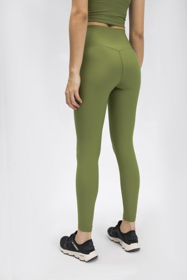 Womens Gym Leggings wholesale3 scaled - Olive Green Spanx Leggings - Custom Fitness Apparel Manufacturer