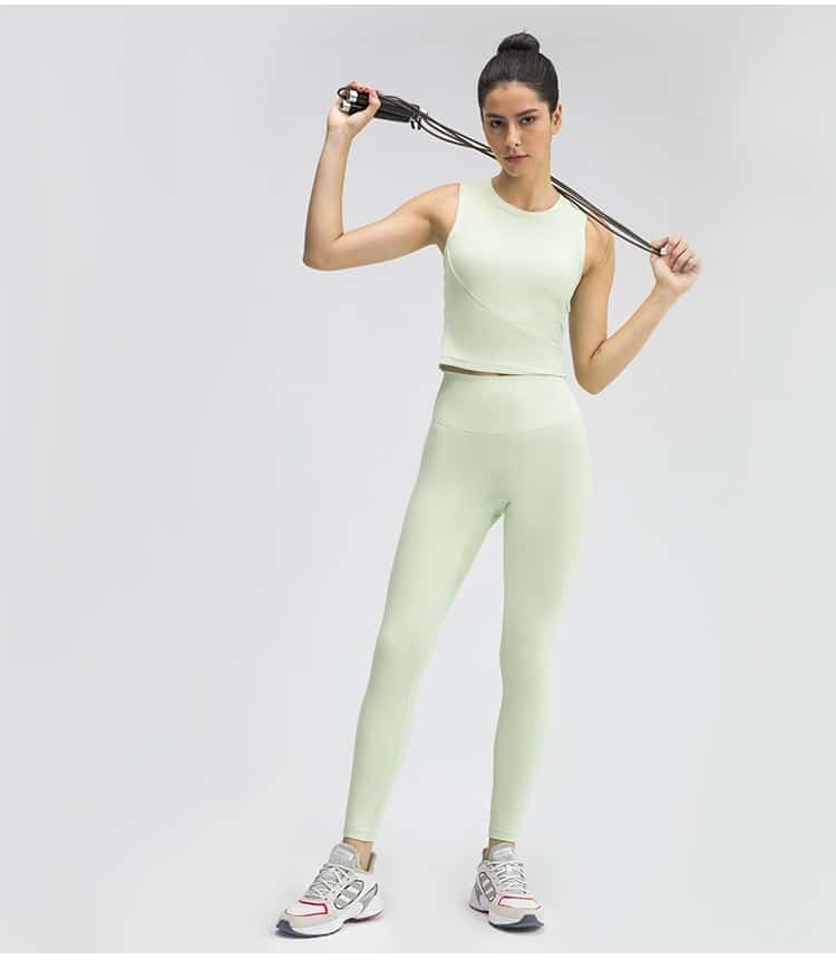 light green workout leggings