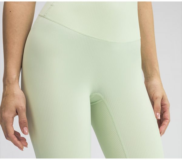 yoga pants gym4 - Lichtgroene trainingslegging - Wholesale Fitness Clothing Manufacturer