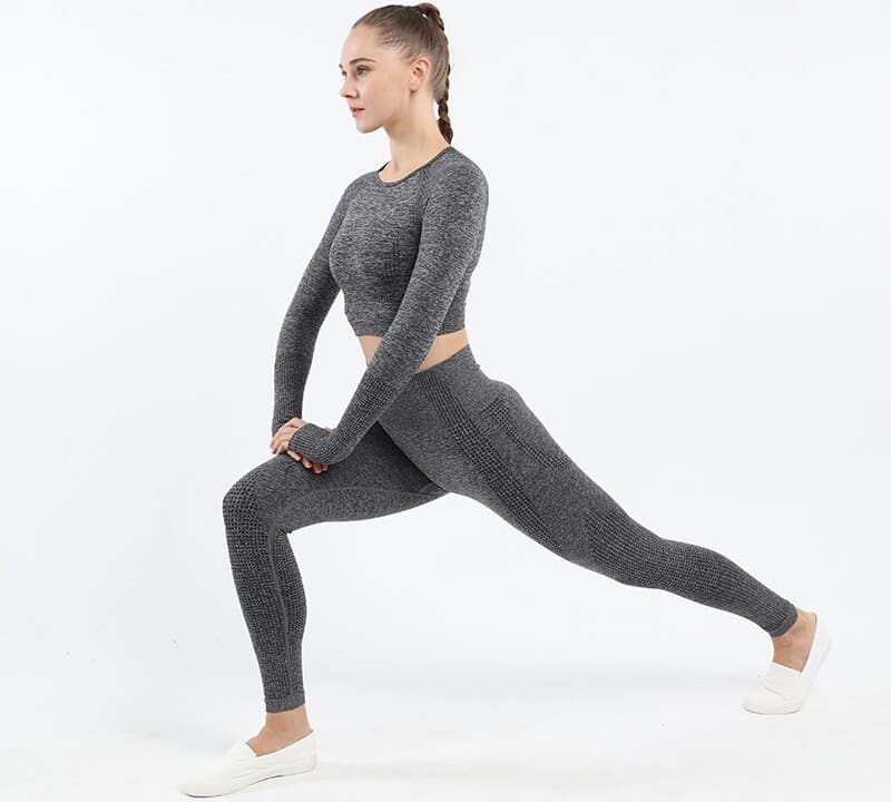 Women's Tracksuit Yoga Set Female Clothing Gym Running Outwork Sportswear Push Up Clothes Workout Sport Bra High Waist Legging