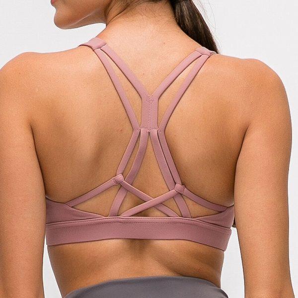 18310 - Strappy Back Sports Top - Custom Fitness Apparel Manufacturer
