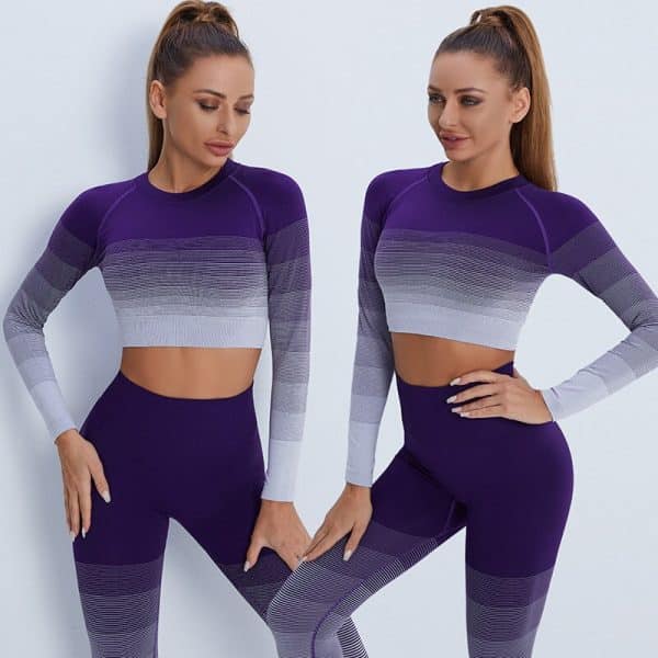 20876 8vgogk - Conjunto de entrenamiento de manga larga - Wholesale Fitness Clothing Manufacturer