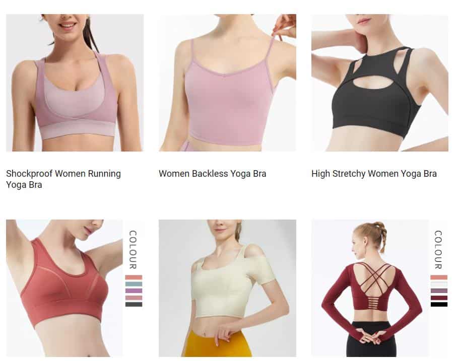 Fitto - List of 11 Sports Bra Manufacturers in China for Startups - Custom Fitness Apparel Manufacturer