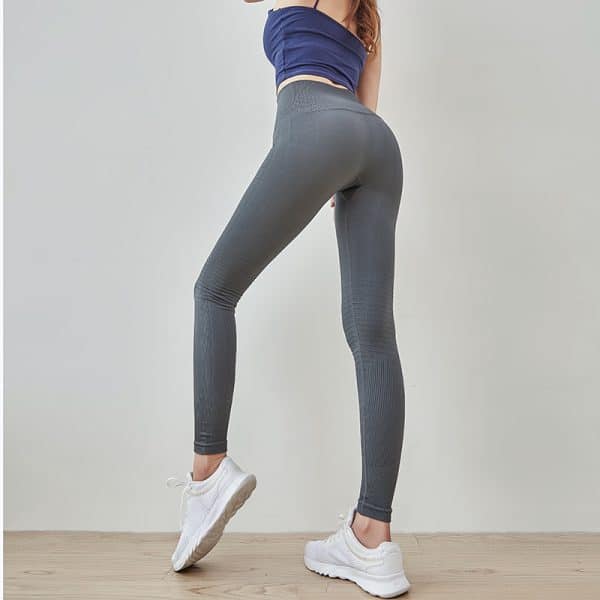 深灰 - Leggings adelgazantes de cintura alta al por mayor - Wholesale Fitness Clothing Manufacturer