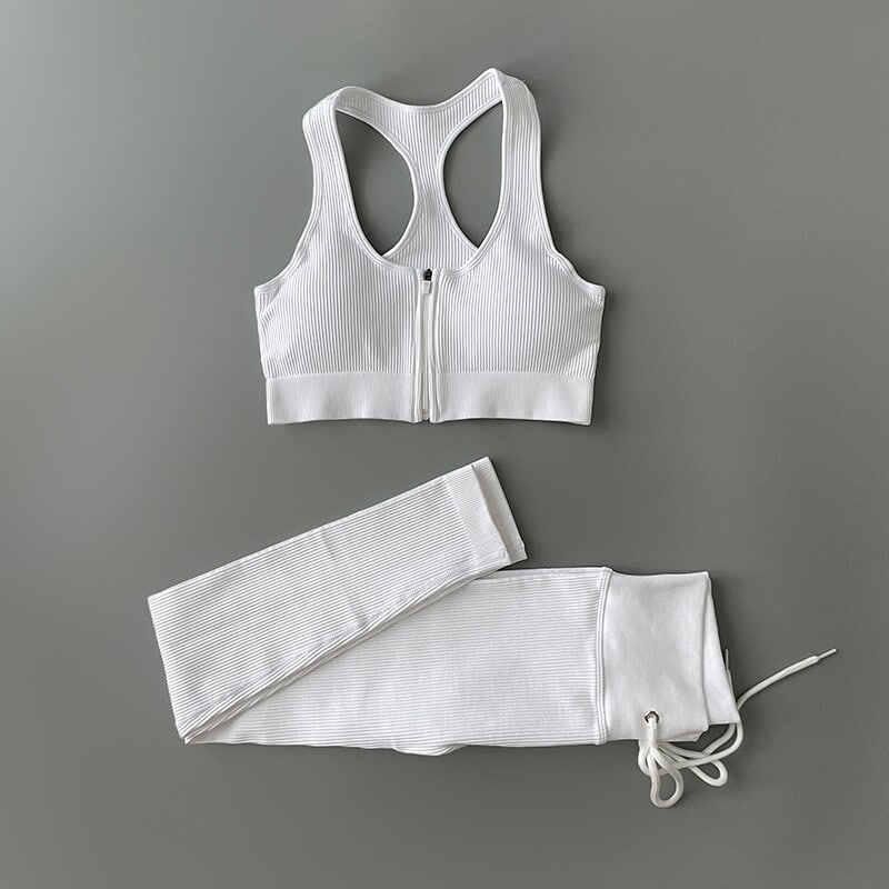 Plain Black And White Sport Bra Set, 32B at Rs 499/set in Ghaziabad