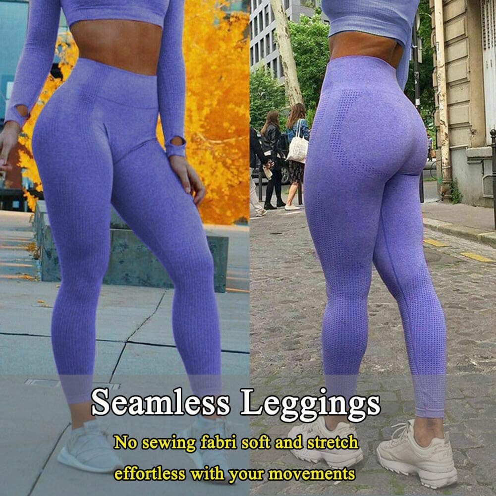 Women's Seamless Fitness Leggings Female High Waist Running Sports Leggings Sexy Sportswear Gym Yoga Sport Pants Active Wear
