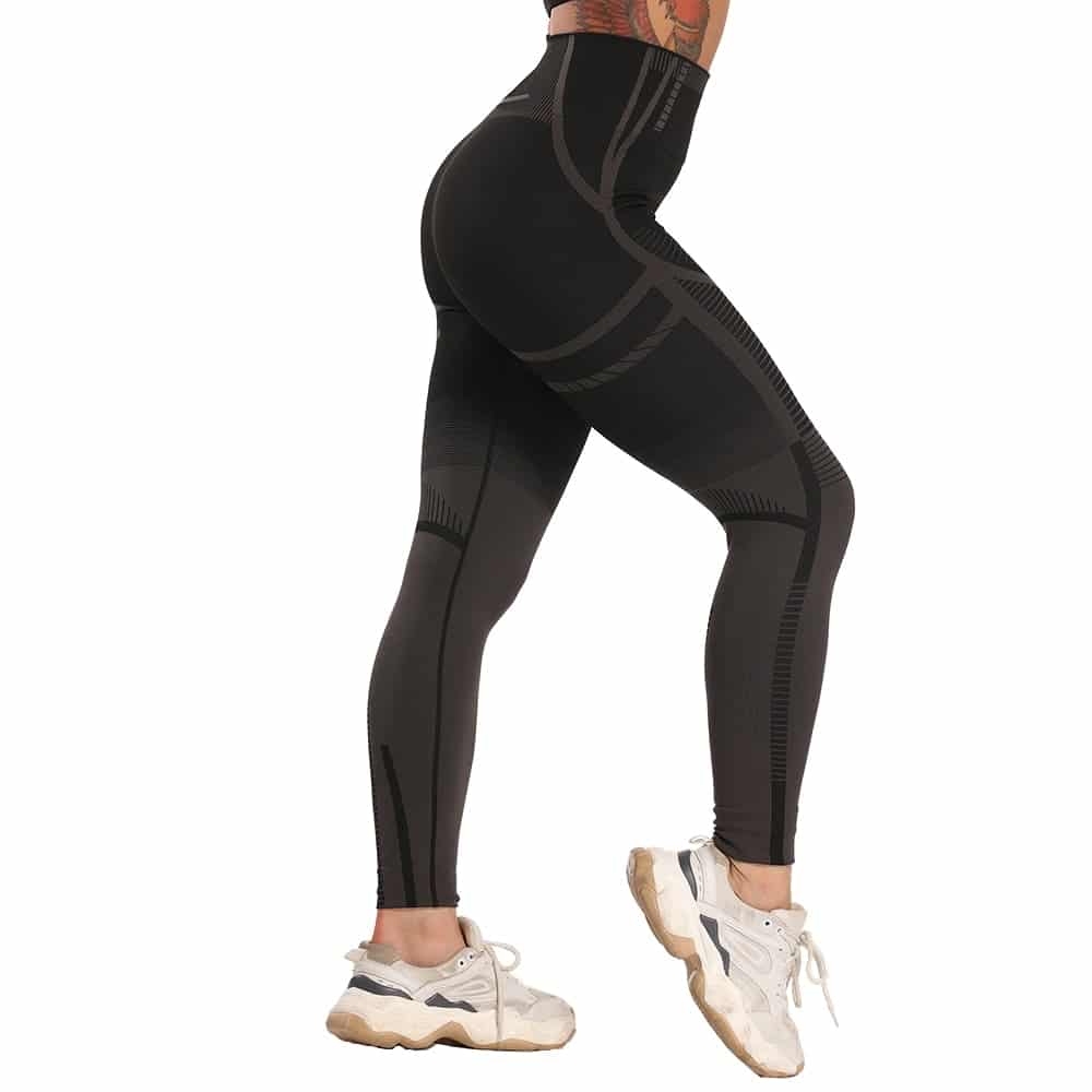 Fitness Leggings Women High Waist Yoga Pants Gym Seamless Leggins Workout Running Tights Energy Elastic Trousers Trainning Pants