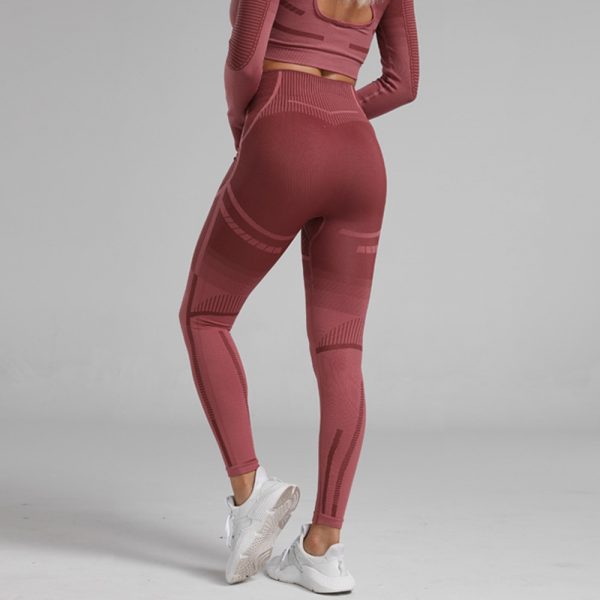 26890 basi3e - Leggings de entrenamiento de color sólido al por mayor - Wholesale Fitness Clothing Manufacturer