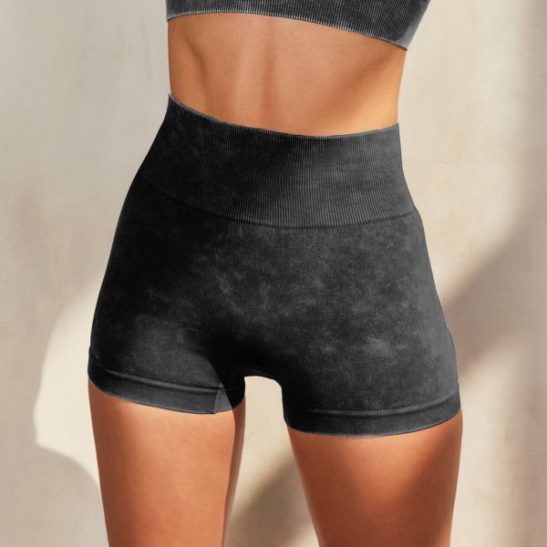 28147 - Best High Waisted Gym Shorts - Custom Fitness Apparel Manufacturer