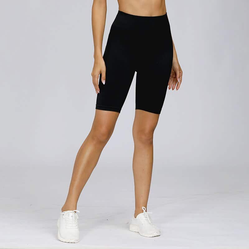 Flex Seamless High Waist Running Shorts Women Sport Workout Leggings GYM Yoga Shorts Push Up Hip Super Stretchy Fitness Shorts