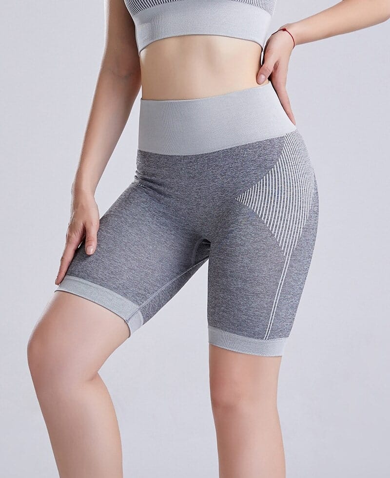 Sexy Women Seamless Yoga Shorts High Waist Butt Lifting Sports Tights Squat Proof Gym Workout Fitness Active Wear Leggings