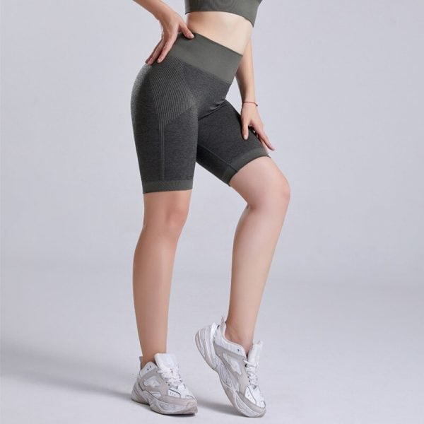 28787 - Lycra Workout Shorts Wholesale - Custom Fitness Apparel Manufacturer