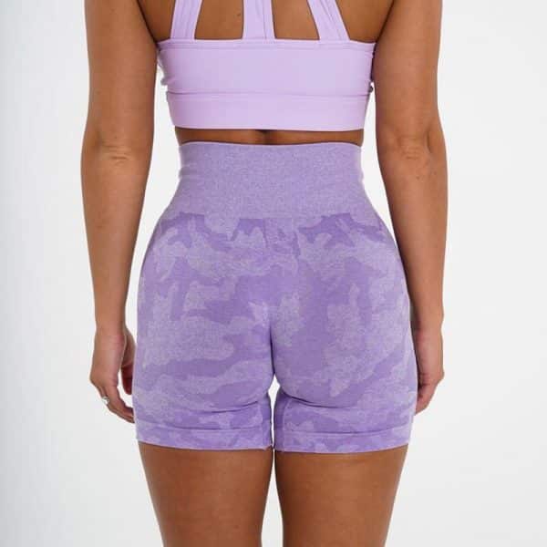 29100 sfeumd - Short athlétique violet clair - Wholesale Fitness Clothing Manufacturer