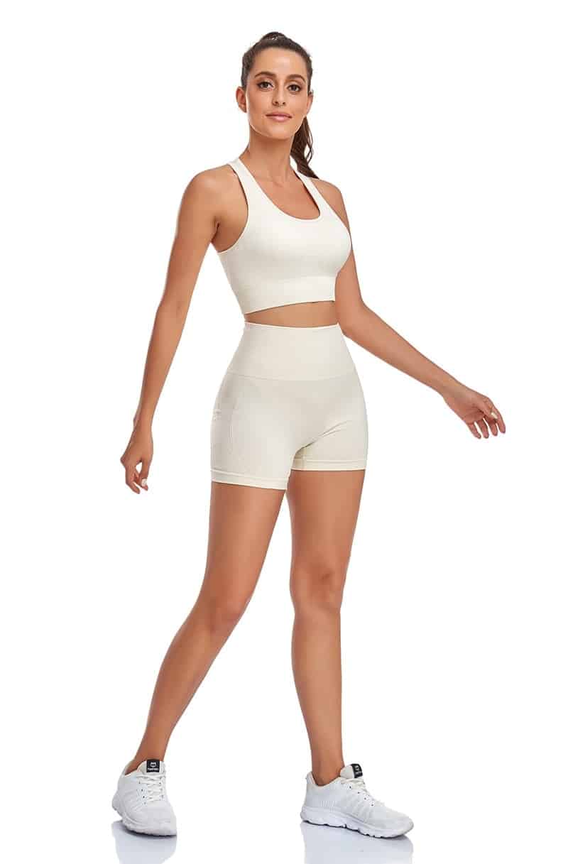 2022New Yoga Seamless Sport Shorts Female High Waist Push Up Scrunch Anti Cellulite Shorts Workout Acitve Fitness Gym Sportwear