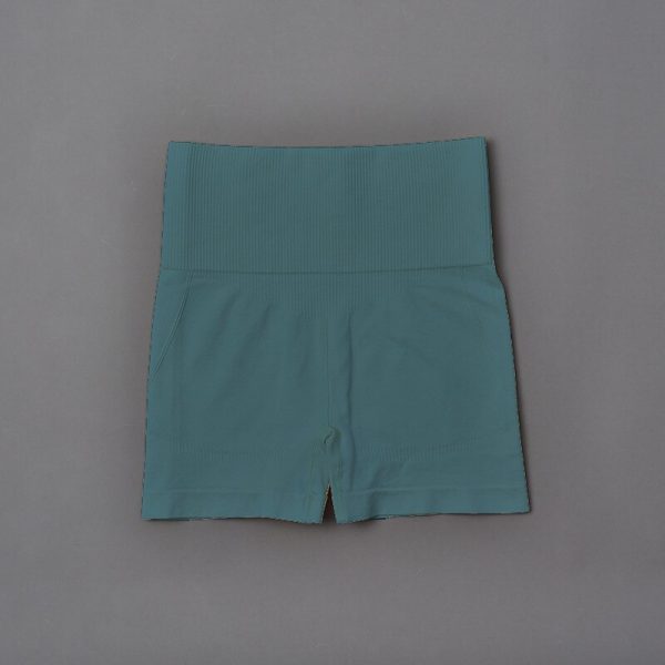 29546 gszgnk - Green Gym Shorts Womens - Custom Fitness Apparel Manufacturer