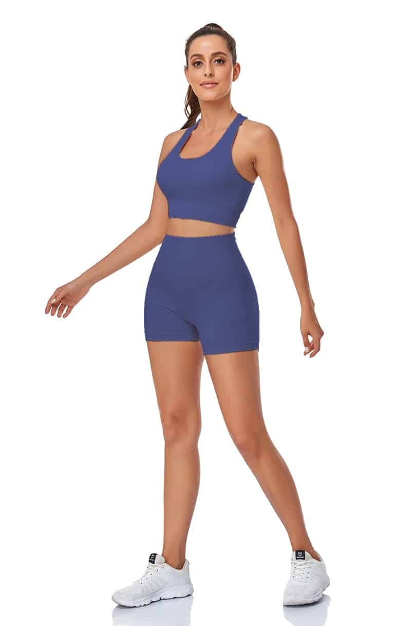 2022New Yoga Seamless Sport Shorts Female High Waist Push Up Scrunch Anti Cellulite Shorts Workout Acitve Fitness Gym Sportwear