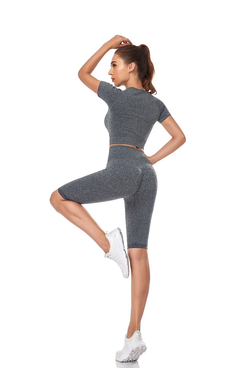 High Waist Workout Shorts Vital Seamless Fitness Yoga Short Scrunch Butt Yoga Shorts Sport Women Gym Leggings