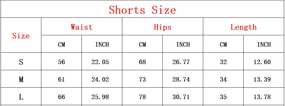 Plus Size Training Shorts