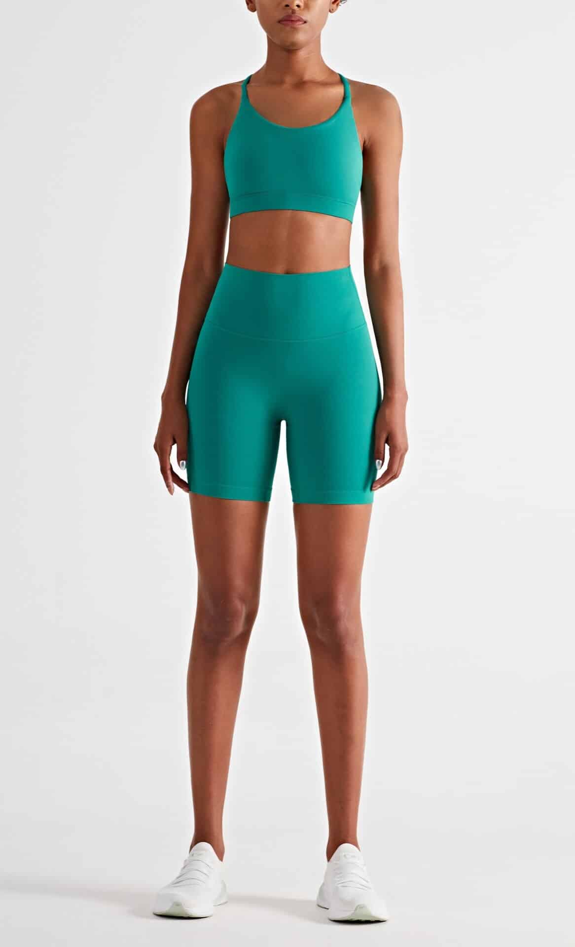 Neon Green Workout Shorts 