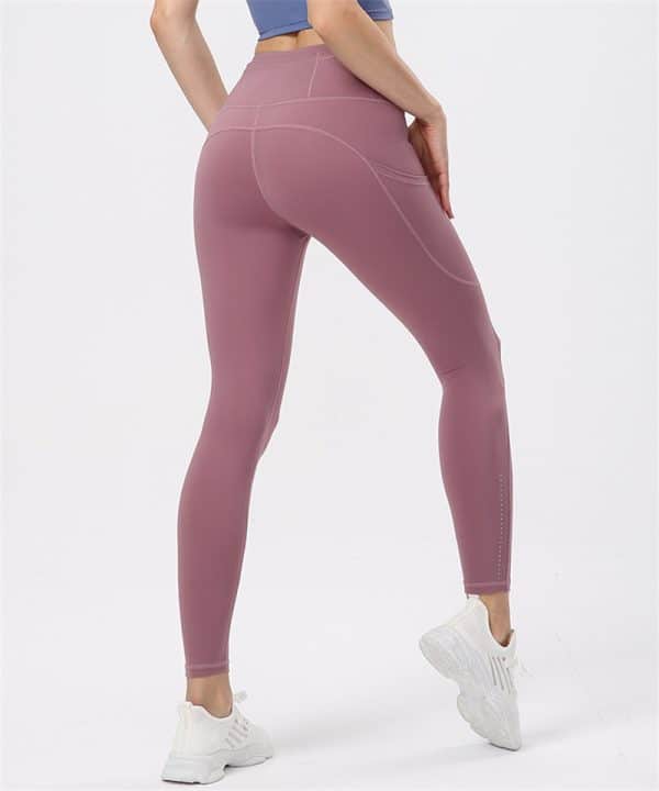 36229 - High Waisted Gym Leggings With Pockets Suppliers - Custom Fitness Apparel Manufacturer