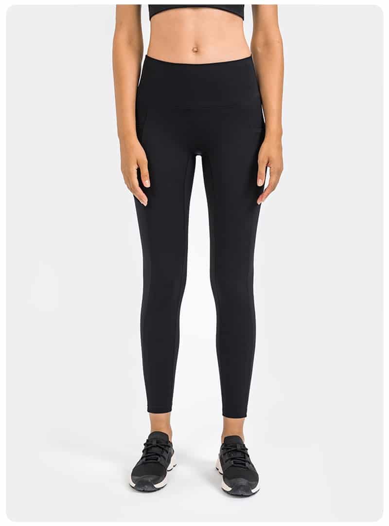 Wholesale high rise leggings with pockets