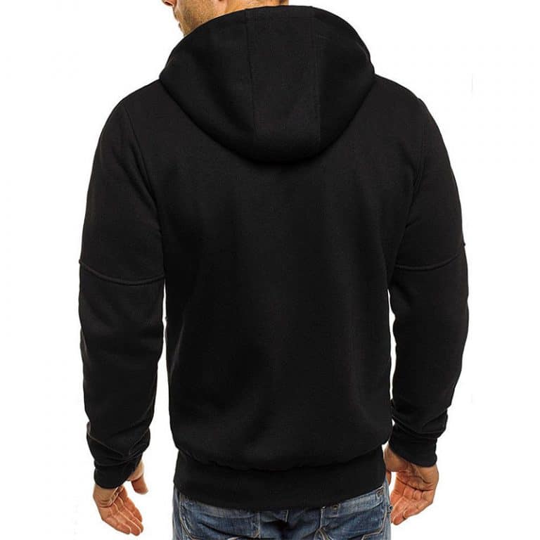 China Men's Slim Fit Zip Up Hoodie Suppliers