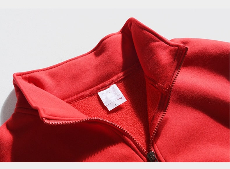 MRMT 2022 Brand Men's Hoodies Sweatshirts Add Thick Wool Fleece Zipper Hooded Coat Pure Pullover for Male Hoodie Sweatshirt