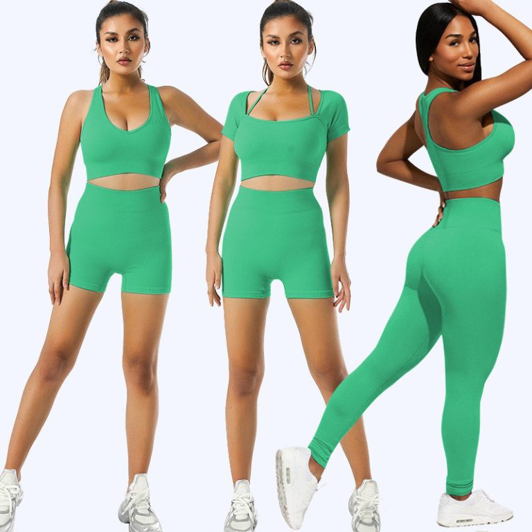 crop top and shorts set - Home - Wholesale Fitness Clothing Manufacturer