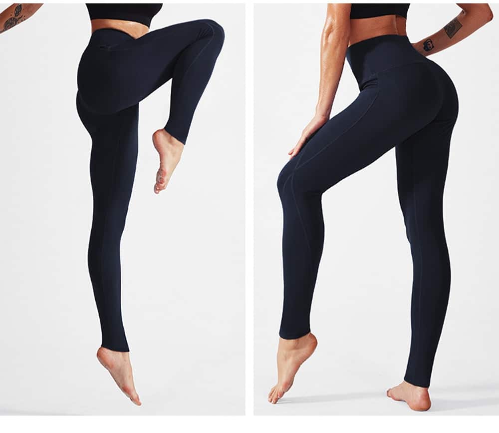 Moisture-Wicking Leggings With Pockets
