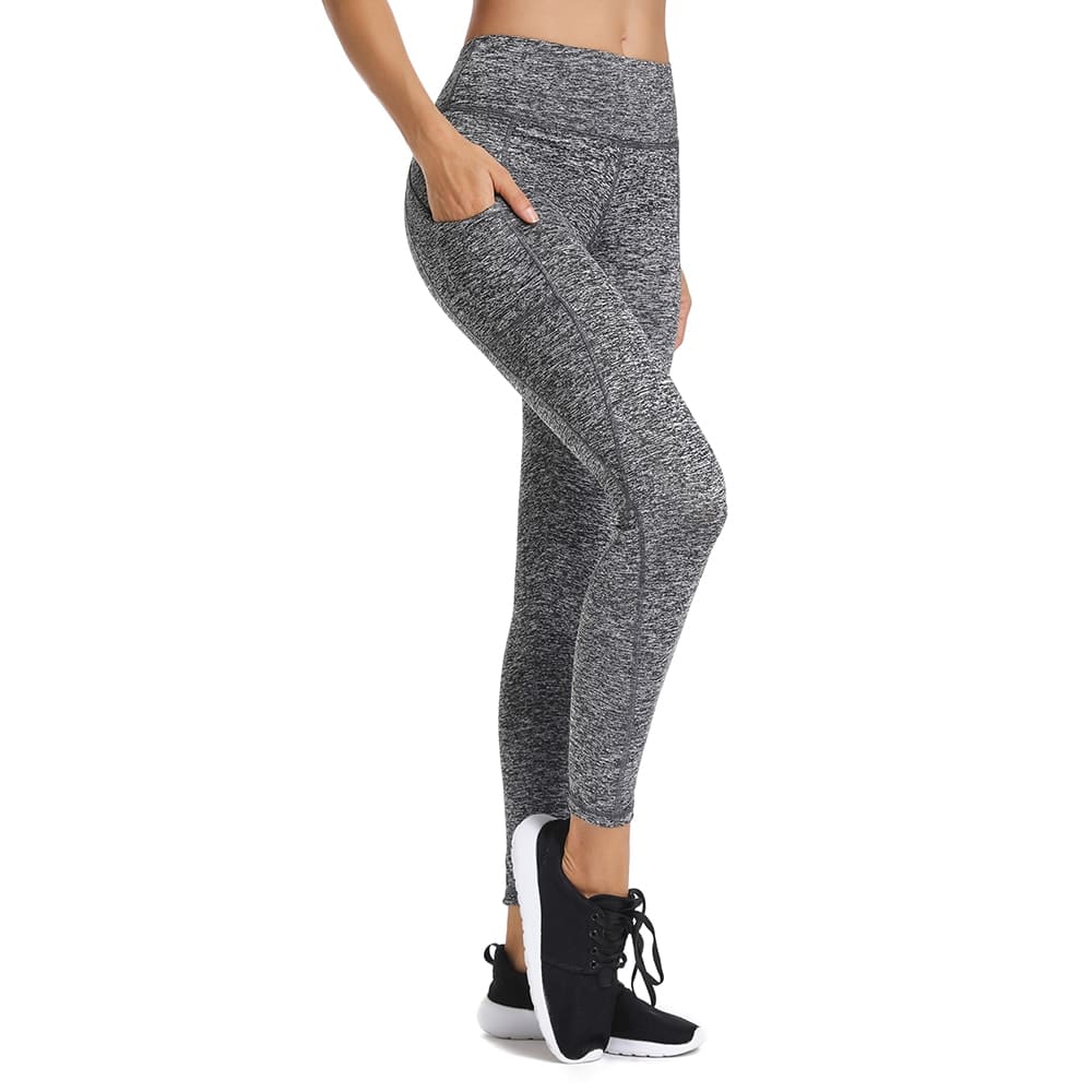 Seamless High Waist Yoga Leggings Tights Women Workout Breathable Fitness Clothing Female Stretchy Training Pants With Pocket