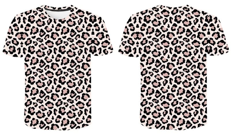 Blank Leopard Tee Wholesale 4 - Blank Leopard Tee Wholesale - Wholesale Fitness Clothing Manufacturer
