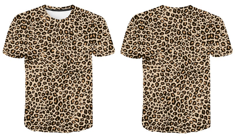 Blank Leopard Tee Wholesale 6 - Blank Leopard Tee Wholesale - Wholesale Fitness Clothing Manufacturer