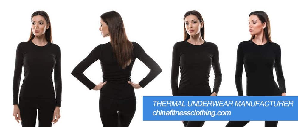 Thermal Underwear Women Round Neck Seamless Tracksuit Fleece Antibacterial  Ladies Set - China Ladies Thermal Underwear Set and Lightweight Thermal  Underwear price
