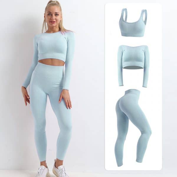 O1CN01o7m6da1nrXgsygYHy 2206483495143 0 cib - 3-delige trainingsset groothandel - Wholesale Fitness Clothing Manufacturer